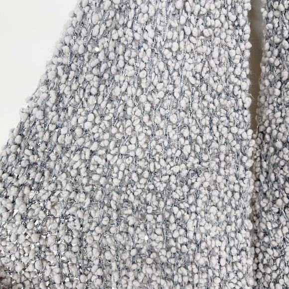 Anthropologie Sequin Chunky Knit Infinity Scarf - Picture 3 of 7